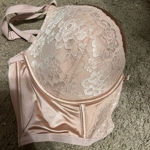 Rose Pink lace bra
